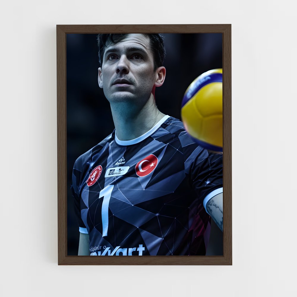 Poster Matt anderson capturer – affiche Volleyball (vue 5)